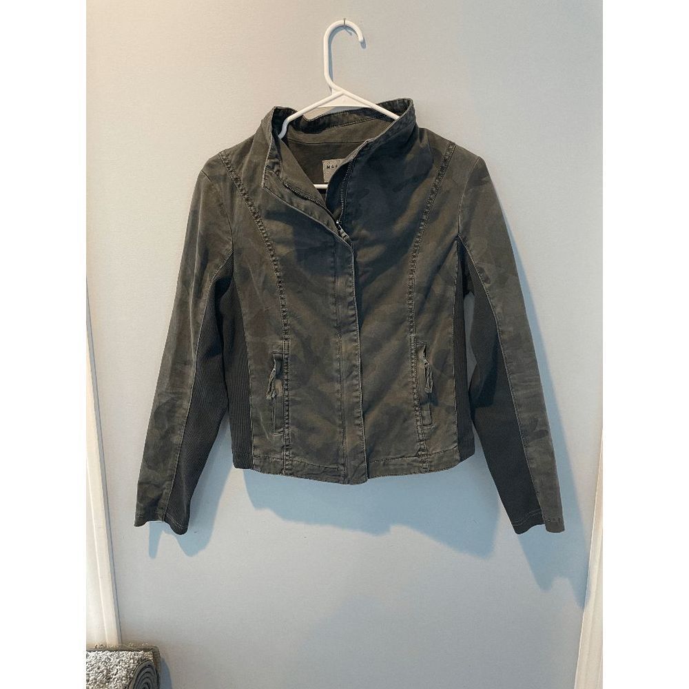 Marrakech Camo Stretch Sweatshirt Jacket from Anthropology S
